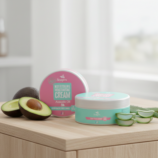 Soapex Nourishing Moisturising Cream Providing Gentle Hydration With Softening Care And Reliable | 220ML - Aloe Vera